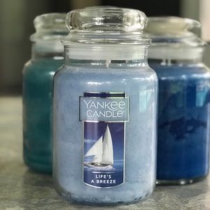 Yankee Candle  Life's A Breeze Lg 22Oz Jar, New